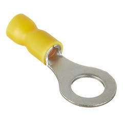 Изображение товара Наконечник кольцевой изолированный КВТ НКИ d8 мм 2,5-6 кв. мм (15 шт.)