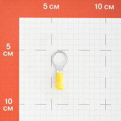 Наконечник кольцевой изолированный КВТ НКИ d10 мм 2,5-6 кв. мм (10 шт.) - фото 2