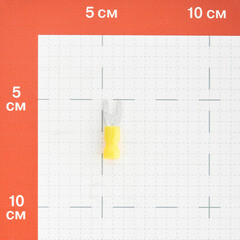 Наконечник вилочный изолированный КВТ НВИ d4 мм 2,5-6 кв. мм (20 шт.) - фото 2