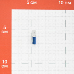 Разъем штекерный штыревой плоский изолированный КВТ РПИП d6,3 мм 1-2,5 кв. мм (30 шт.) - фото 2