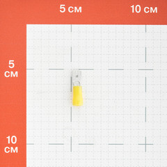 Разъем штекерный плоский изолированный КВТ РПИП d6,3 мм 2,5-6 кв. мм (20 шт.) - фото 2