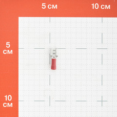 Разъем штекерный штыревой плоский изолированный КВТ РПИМ d6,3 мм 0,25-1,5 кв. мм (30 шт.) - фото 2