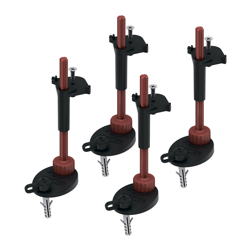 Изображение товара Комплект опор Tece 64-165 мм пластиковых для сифонов с Seal System, 4 шт.