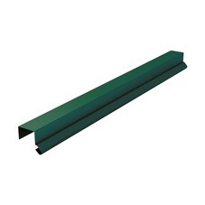 Парапет 8 волн оцинкованный 0,4 мм RAL 6005