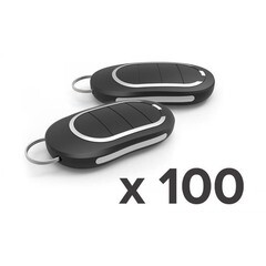 Комплект 4-х канальных пультов дистанционного управления (100 шт)