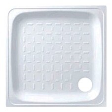 Поддон стальной квадратный Antika 80x80x15 см