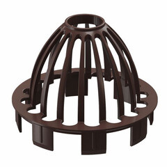 Сетка воронки Docke Premium пластиковая d85 мм горький шоколад RAL 8019 - фото 1