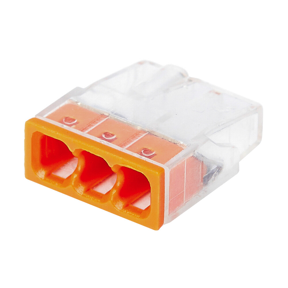 Изображение товара Клемма на 3 провода Electrovolt 2273-203 0,5-2,5 кв.мм самозажимная без пасты (6 шт.) (ЦБ-00015533/605016)