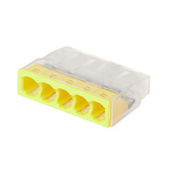 Клемма на 5 проводов Electrovolt 2273-205 0,5-2,5 кв.мм самозажимная без пасты (20 шт.) (ЦБ-00015538/605061) - фото 1