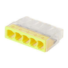 Изображение товара Клемма на 5 проводов Electrovolt 2273-205 0,5-2,5 кв.мм самозажимная без пасты (6 шт.) (ЦБ-00015537/605030)