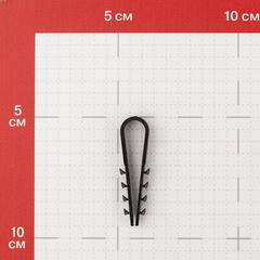 Дюбель-хомут для круглого кабеля Navigator 5-10 мм черный (50 шт.) (142088) - фото 2