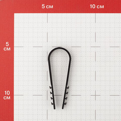 Дюбель-хомут для круглого кабеля Navigator 19-25 мм черный (50 шт.) (142101) - фото 2