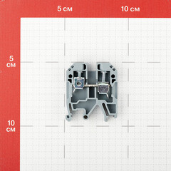Колодка клеммная винтовая Navigator 6 кв.мм серая (10 шт.) (612102) - фото 3
