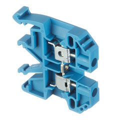 Колодка клеммная винтовая Navigator 2,5 кв.мм синяя (10 шт.) (612157) - фото 2