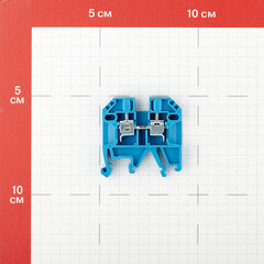 Колодка клеммная винтовая Navigator 2,5 кв.мм синяя (10 шт.) (612157) - фото 3