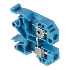 Колодка клеммная винтовая Navigator 6 кв.мм синяя (10 шт.) (612171) - фото 3