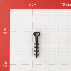 Дюбель-хомут для плоского кабеля Rexant 5-8 мм черный (100 шт.) (07-4609) - фото 5