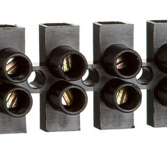 Клеммник 12х6 кв.мм полипропиленовый черный (07-5006-2-9) - фото 3