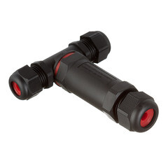 Коннектор кабельный Т-образный EKF PROxima FreeTools 2,5 кв. мм на 5 проводов IP68 - фото 1