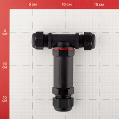 Коннектор кабельный Т-образный EKF PROxima FreeTools 2,5 кв. мм на 5 проводов IP68 - фото 2