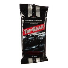 Салфетки влажные Top Gear для ухода за интерьером автомобиля 20-7-132 (30 шт.)