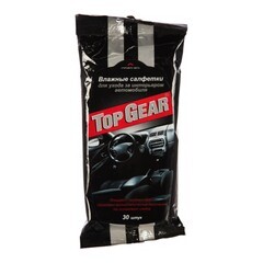 Салфетки влажные Top Gear для ухода за интерьером автомобиля 20-7-132 (30 шт.)