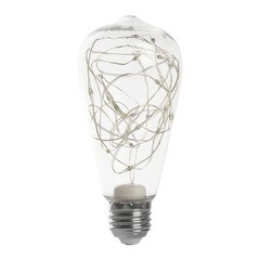 Лампа светодиодная Feron LB-380 3 Вт E27 груша 2700K ST64 230 В (41674)