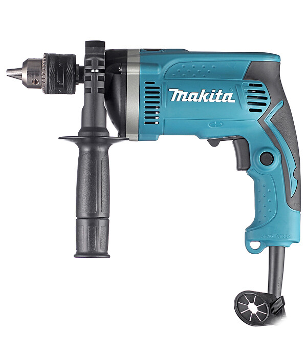 Изображение товара Дрель ударная сетевая Makita HP1630 710 Вт с металлическим ключевым патроном