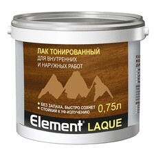 Лак тонированный Element Laque бесцветный 0,75 л