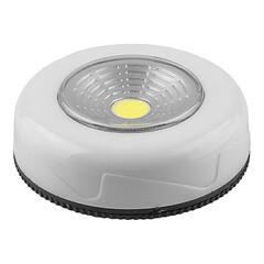 Фонарь кнопка Feron FN1204 1LED 2 Вт 3хAAA 68х18 мм белый 23373