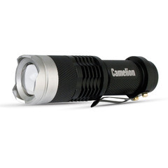 Фонарь ручной Camelion LED5135 LED XPE ZOOM 1XLR6 12915 3 режима черный