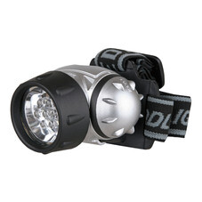 Фонарь Ultraflash LED5351 налобный металлик 7LED 3 режима 3XR03 10260