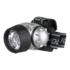 Фонарь Ultraflash LED5351 налобный металлик 7LED 3 режима 3XR03 10260