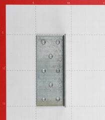 Уголок соединительный оцинкованный 40х40х100х2 мм - фото 2