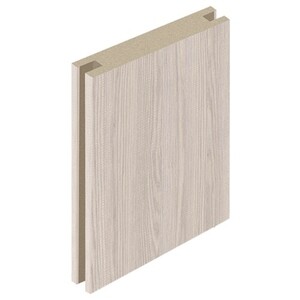 Доборная планка Diford телескопическая ПВХ дуб молочный 2070х200х10 мм (1 шт.)