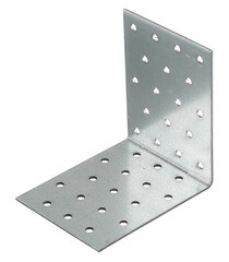 Уголок соединительный оцинкованный 100х100х80х2 мм - фото 1