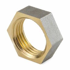 Контргайка латунь никель 3/4 (027-8953)