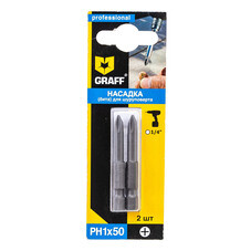 Бита PН1x50 мм Graff (2 шт.) 300150
