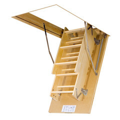 Лестница чердачная Fakro LWS деревянная 60х130х305 см - фото 7