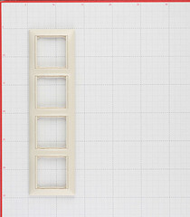 Рамка Legrand Valena четырехместная слоновая кость (695634) - фото 3