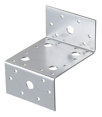 Изображение товара Уголок крепежный Z-образный оцинкованный 55х105х90х2 мм