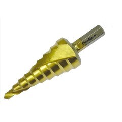 Сверло по металлу ступенчатое HSS для отверстий 9-36 мм