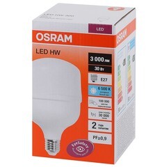 Лампа светодиодная Osram E27 6500К 30 Вт 3000 Лм 140-265 В матовая - фото 2