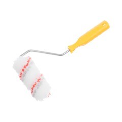 Мини-валик малярный с рукояткой мультиколор ось 6 мм d15 мм 100 мм (06-01-0611)
