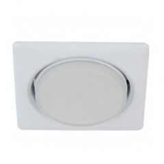Светильник встраиваемый GX53 ЭРА KL71 WH /1к (Б0048960) белый