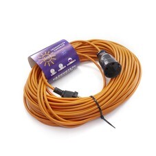 Удлинитель-шнур 1 розетка ПВС 10А 22кВт б/з 30 м