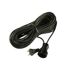 Удлинитель-шнур 1 розетка ПВС 10А 22кВт б/з 50 м