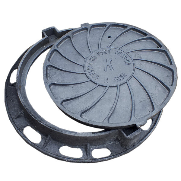 Изображение товара Чугунный люк для автомобильных дорог ГОСТ 3634-2019, 840х100 мм