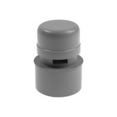 Клапан вакуумный Флекстрон d110 мм пластиковый для внутренней канализации