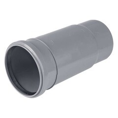 Патрубок Ремоколор d110 мм пластиковый компенсационный для внутренней канализации